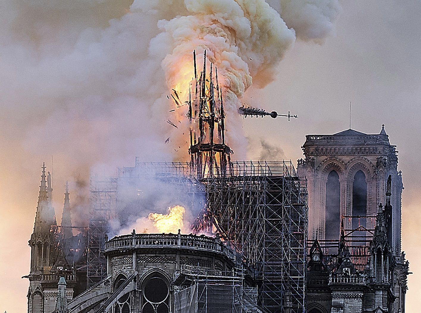 France Notre Dame Fire